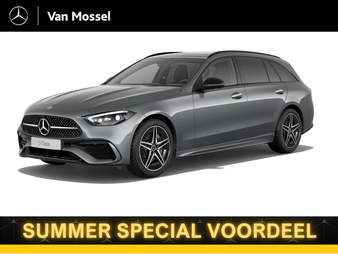Mercedes-Benz C-klasse Estate - 180 Star Edition AMG Line / Stoelverwarmingb / Achteruitrijcamera / Memory-Stoelen / Panar - AutoWereld.nl