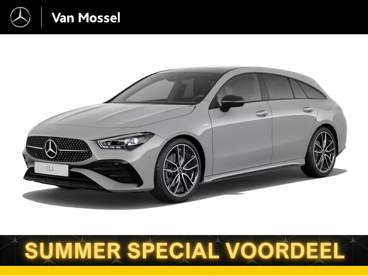 Mercedes-Benz CLA-klasse Shooting Brake - 250e Business Solution AMG-Line / Stoelverwarming / 360Graden-Camera / Panaroma-schuifdak - AutoWereld.nl