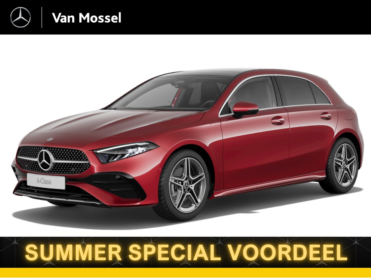 Mercedes-Benz A-klasse - 180 Star Edition AMG-Line 180 Star Edition AMG Line / Achteruitrijcamera / Stoelverwarming - AutoWereld.nl