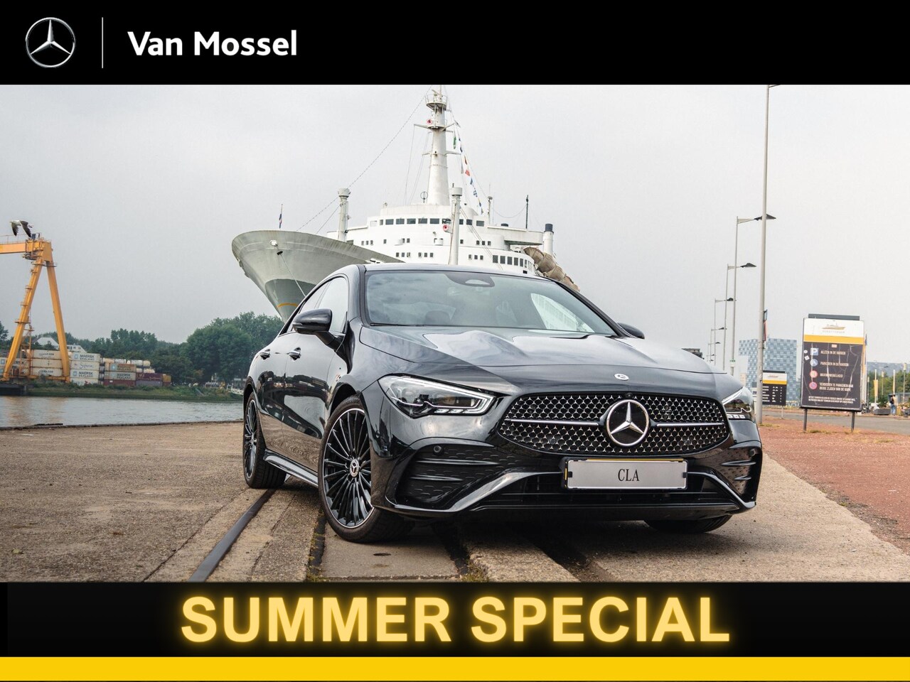 Mercedes-Benz CLA-Klasse - 180 Coupe Star Edition AMG-Line / Stoelverwarming / Achteruitrijcamera / Panorama-schuifda - AutoWereld.nl