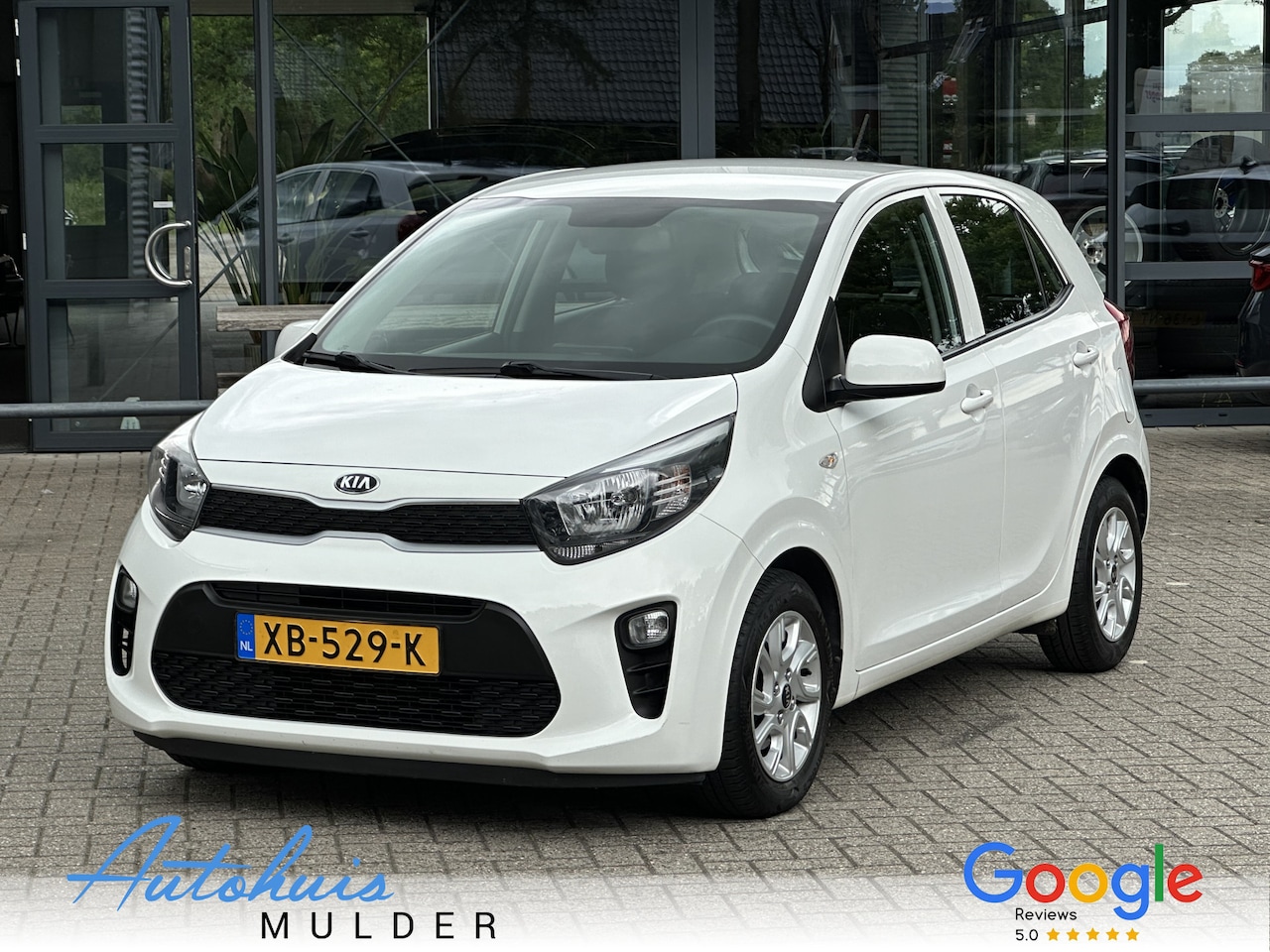 Kia Picanto - 1.0 CVVT EconomyPlusLine Airco/Lichtmetalen velgen/Carkit - AutoWereld.nl