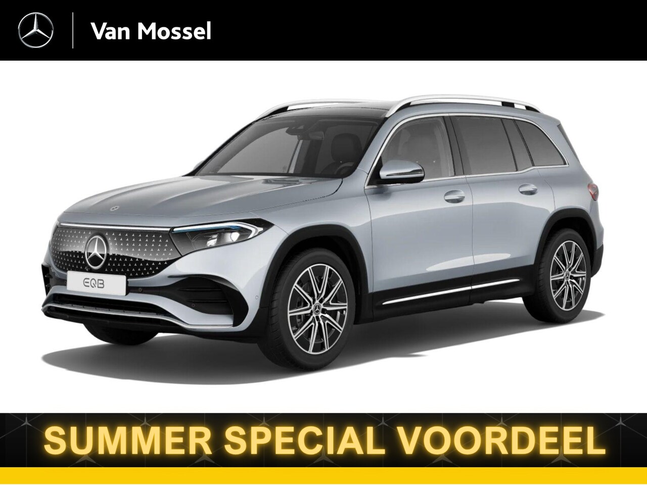 Mercedes-Benz EQB - 250+ AMG Line 71 kWh Nightpakket - Panoramadak - Carplay - Achteruitrijcamera - Stoelverwa - AutoWereld.nl