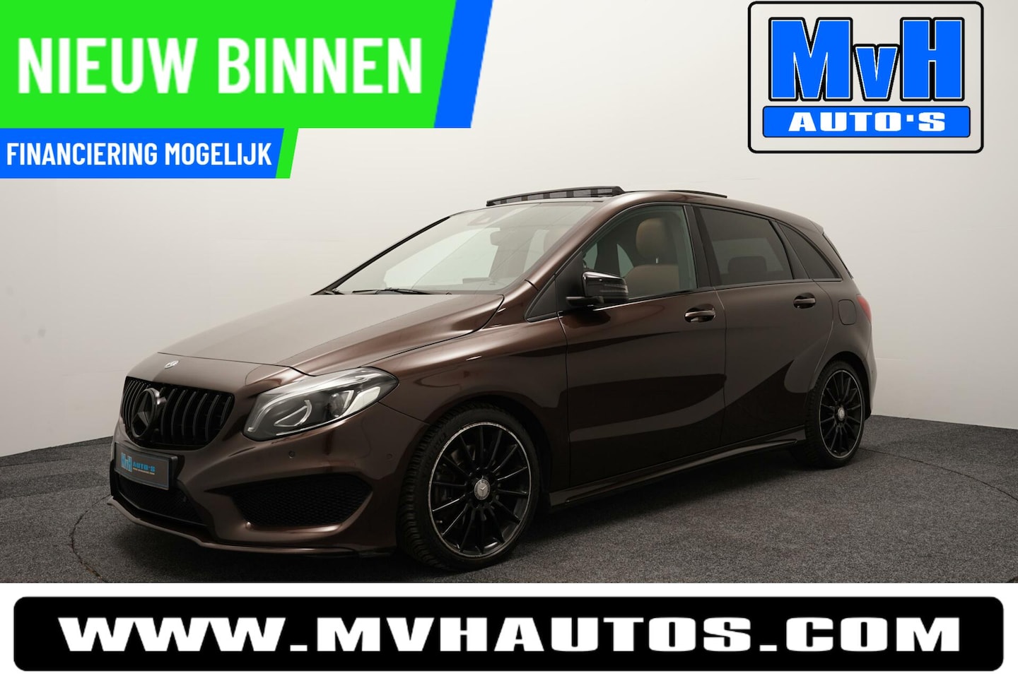 Mercedes-Benz B-klasse - 250 4Matic Prestige|AMG|BOMVOL!|PANO|LED - AutoWereld.nl