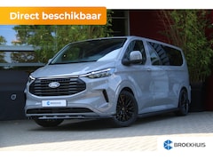 Ford Transit Custom - 320 2.0 TDCI L2H1 Broekhuis Black Edition dubbele cabine Automaat 19" Lichtmetalen velgen