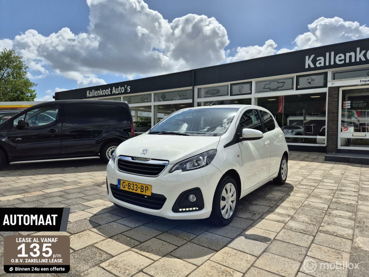 Peugeot 108 - 1.0 e-VTi Automaat, Carplay, LED, Airco, NAP! - AutoWereld.nl