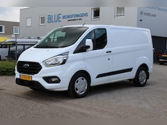 Ford Transit Custom - 340 2.0 TDCI 130PK Euro6 Automaat Trend ✓ 3-zits ✓ navigatie ✓ camera ✓ Led