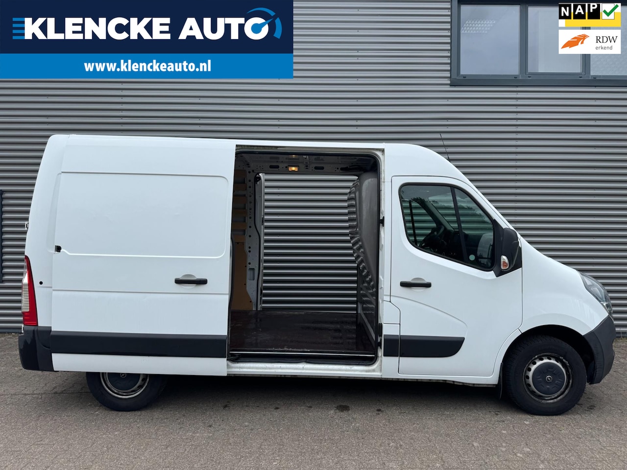 Opel Movano - 2.3 Turbo L2H2 Airco 176.275km Cruise ctrl Navi 3-persoons Trekhaak DEALERONDERHOUDEN - AutoWereld.nl