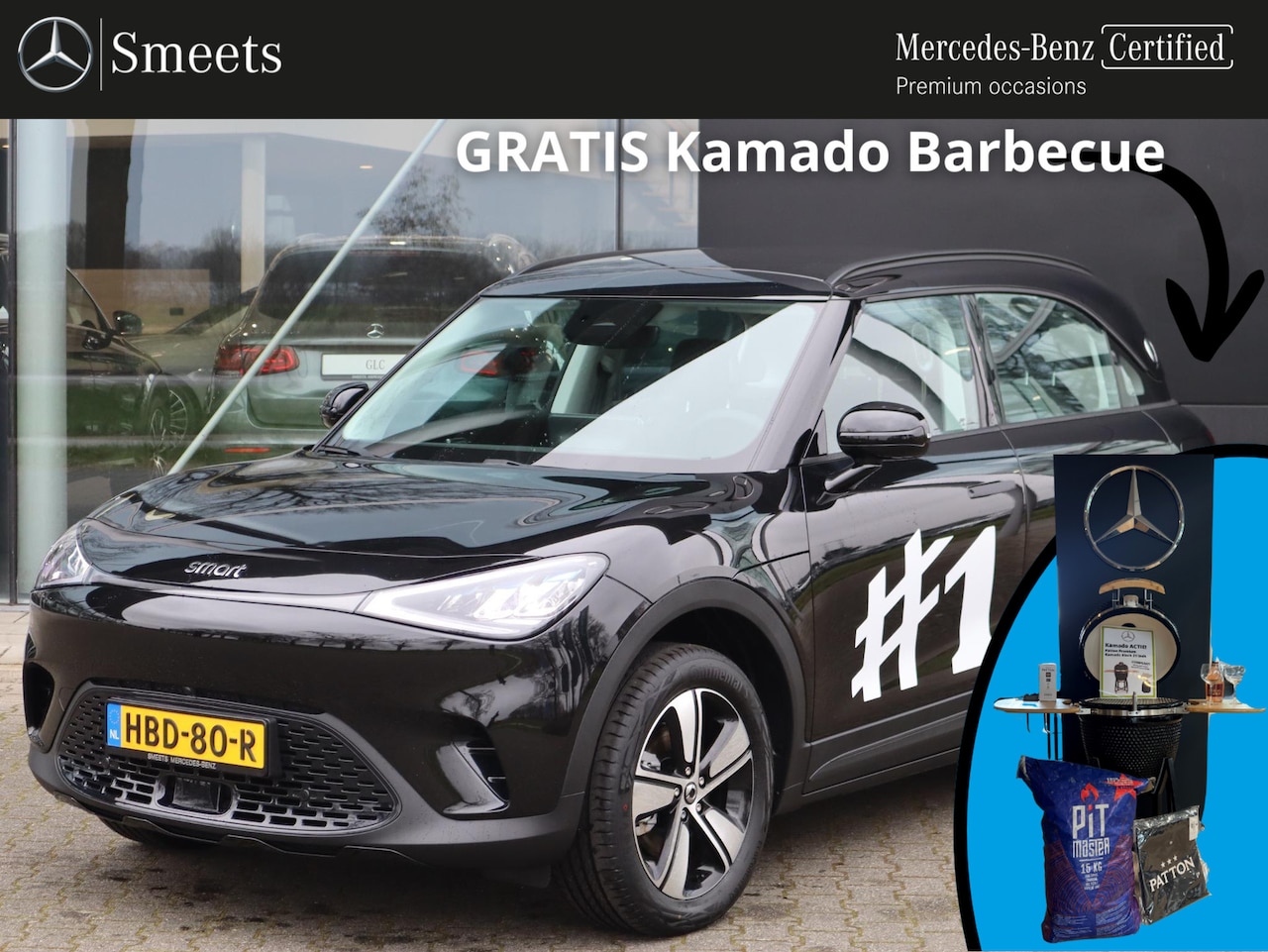 Smart #1 - Pure+ 66 kWh Pure+ 66 kWh - AutoWereld.nl