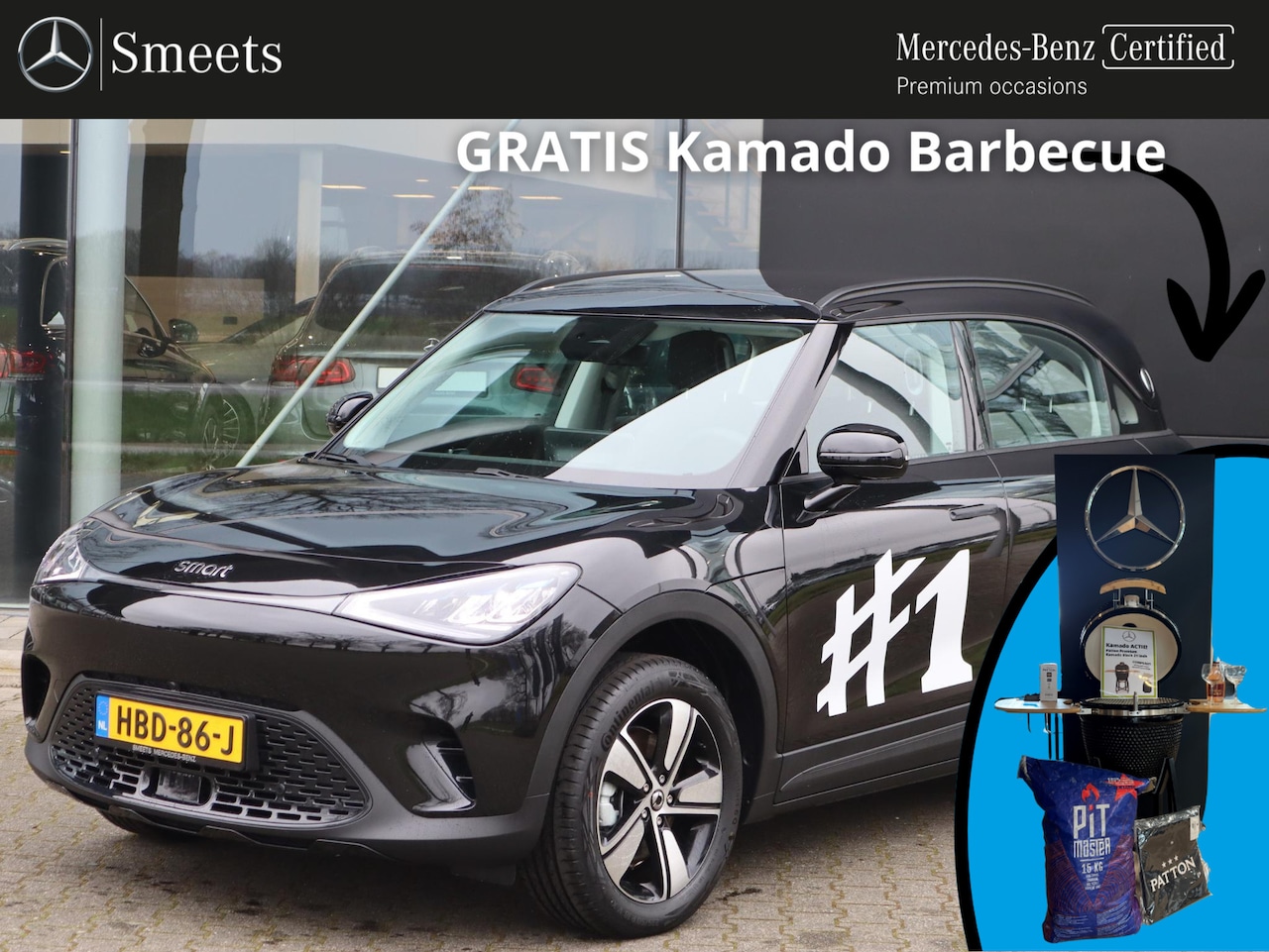 Smart #1 - Pure+ 66 kWh Pure+ 66 kWh - AutoWereld.nl