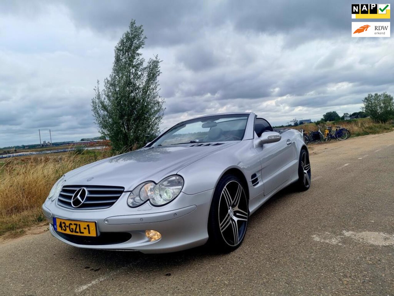 Mercedes-Benz SL-klasse Cabrio - 500 Topconditie Youngtimer 3e Eigenaar. - AutoWereld.nl