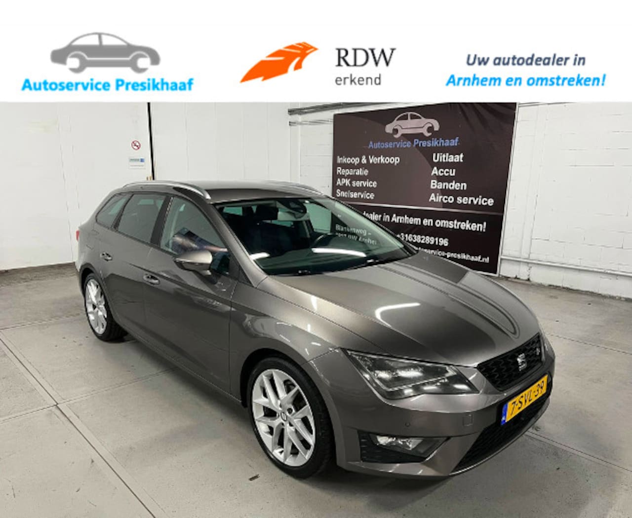 Seat Leon ST - 1.4 TSI FR First Edition NAP / LEDER-ALCANTRA - AutoWereld.nl