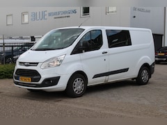 Ford Transit Custom - 290 2.0 TDCI 130PK Euro6 L2H1 Trend DC ✓ dubbele cabine ✓ airco