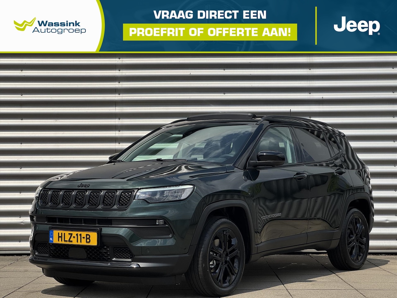 Jeep Compass - 1.5 e-Hybrid 130pk Aut North Star | Panorama dak | 360 Camera | Stoel/stuur verwarming - AutoWereld.nl