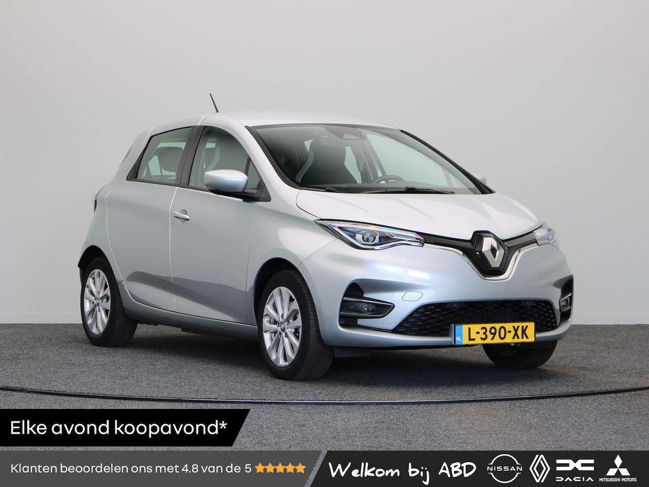 Renault Zoe - R110 Life 52 kWh (ex Accu) | Dealer onderhouden | Lichtmetalen velgen | Parkeersensoren ac - AutoWereld.nl