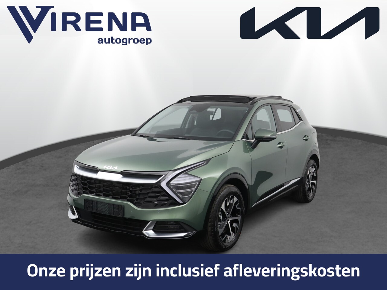 Kia Sportage - 1.6 T-GDi Hybrid DynamicPlusLine - Prijs incl. inruilpremie - Schuif-/kanteldak - Stoel-/s - AutoWereld.nl