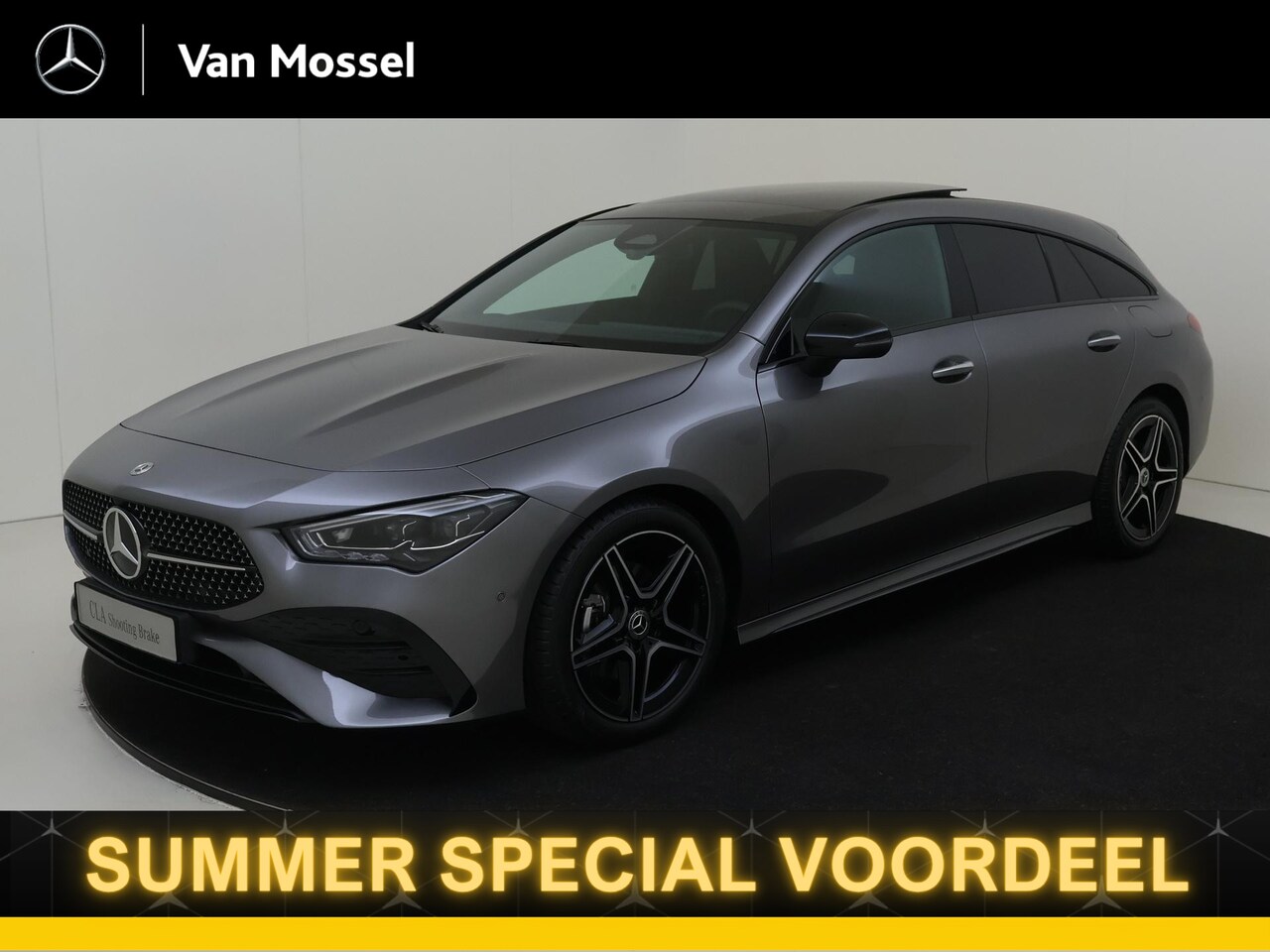 Mercedes-Benz CLA-klasse Shooting Brake - / Stoelverwarming / Achteruitrijcamera / Panorama-schuifdak / Night-Pakket / - AutoWereld.nl