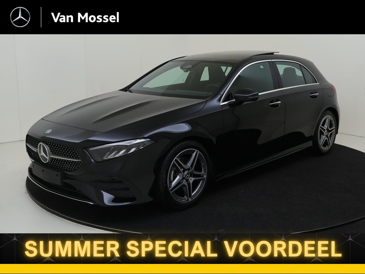 Mercedes-Benz A-klasse - 180 Star Edition AMG Line / Stoelverwarming / Achteruitrijcamera / Panorama-schuifdak / - AutoWereld.nl