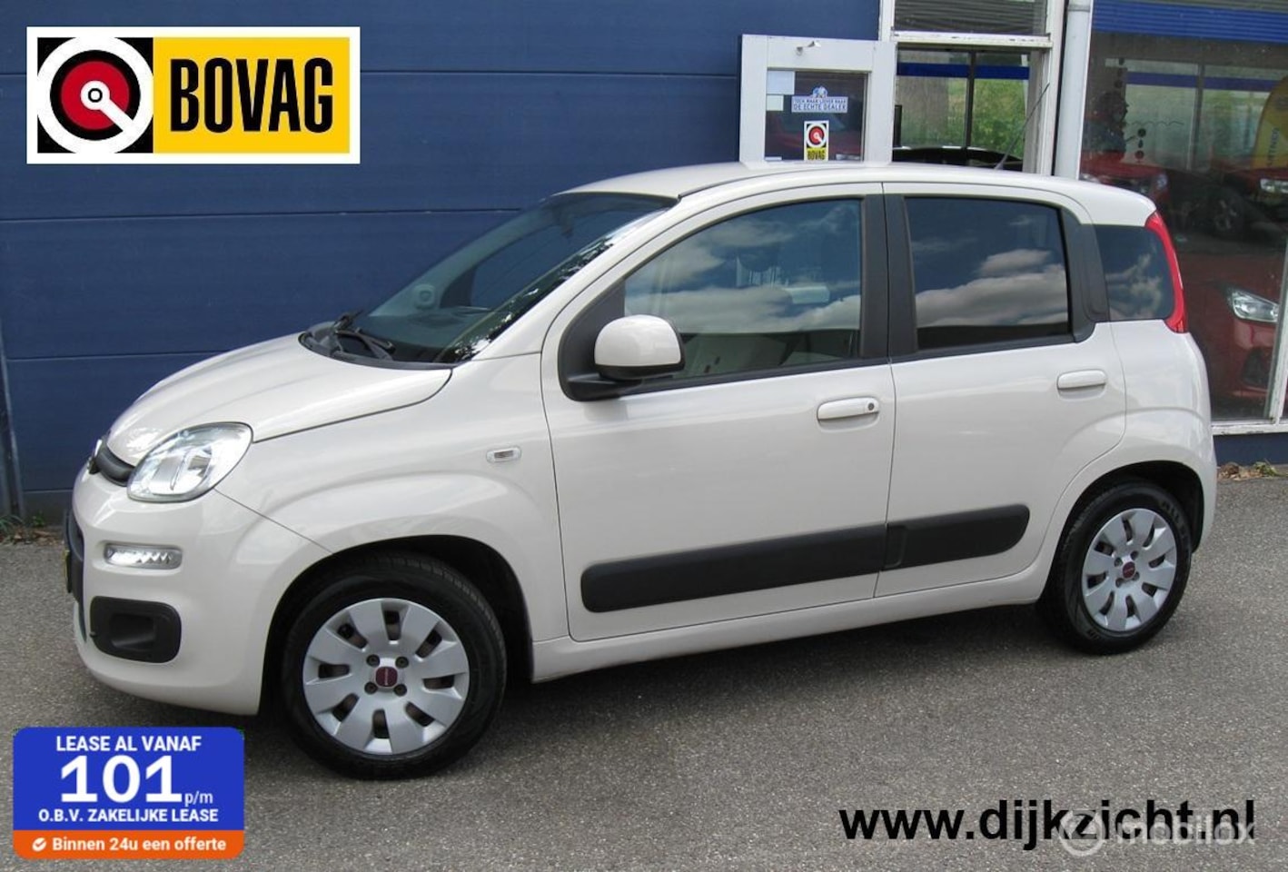 Fiat Panda - 0.9 Lounge Clima Bluetooth Parkeersensoren NL auto - AutoWereld.nl