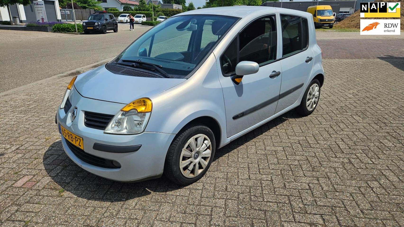 Renault Modus - 1.2-16V Dynamique Luxe NWE. APK:06-2026 - AutoWereld.nl
