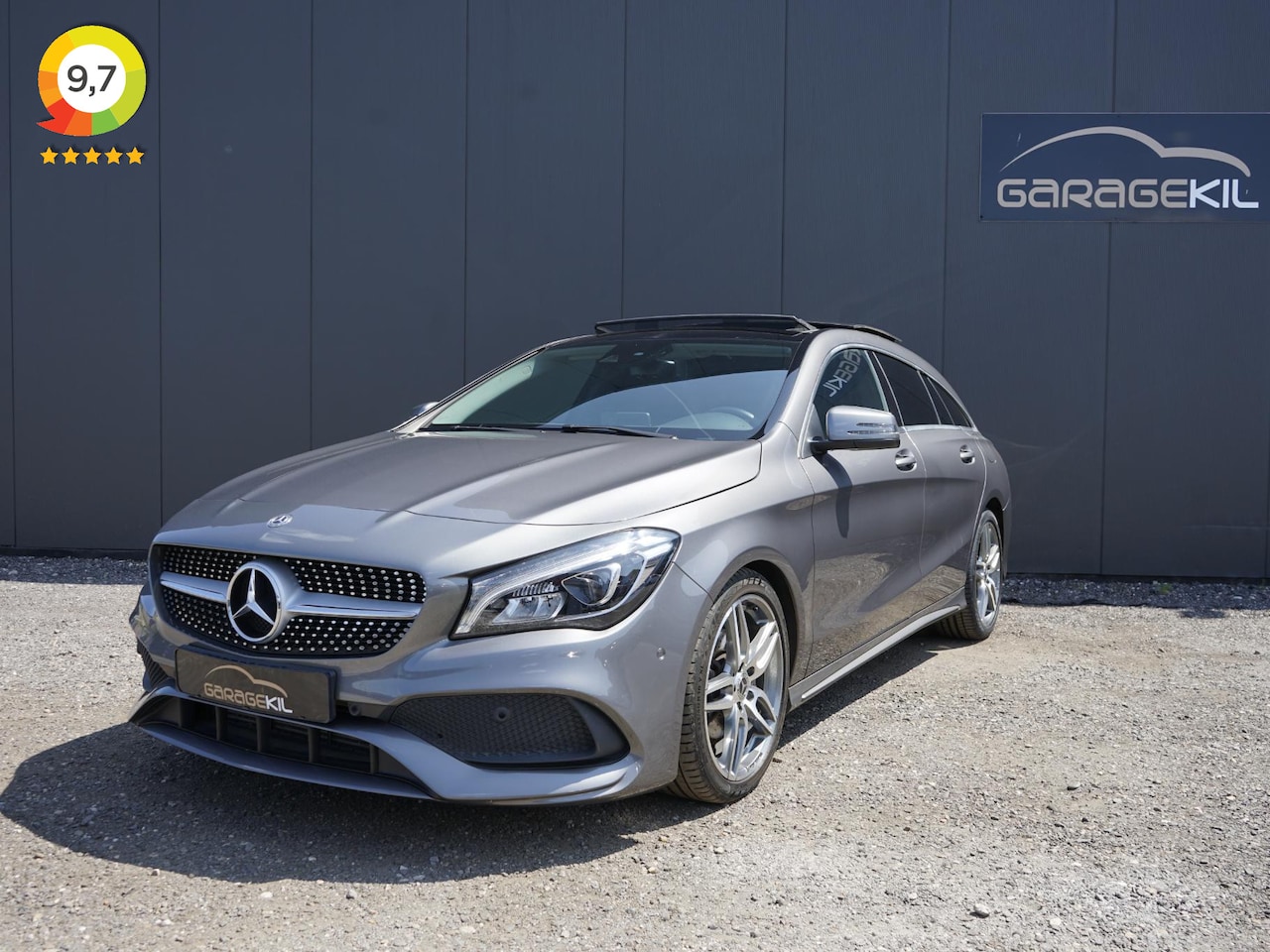 Mercedes-Benz CLA-klasse Shooting Brake - 180 Business Solution AMG Pano / Trekhaak / Elek. achterklep / Stoelverw. / Climate - AutoWereld.nl