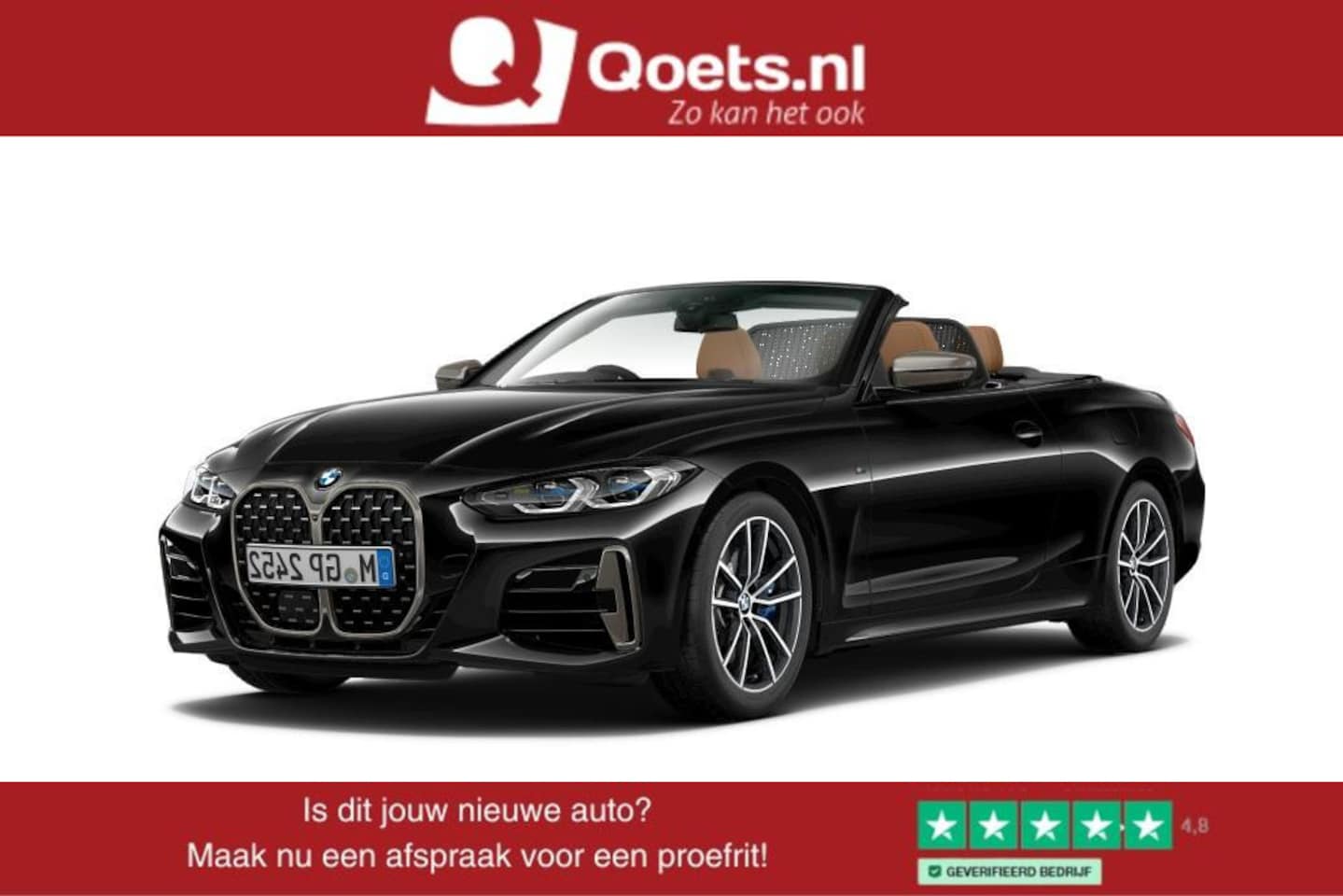 BMW 4-serie Cabrio - M440i High Executive Parking/Driving Assistant - Active Guard Plus - Head up - Ambiance ve - AutoWereld.nl
