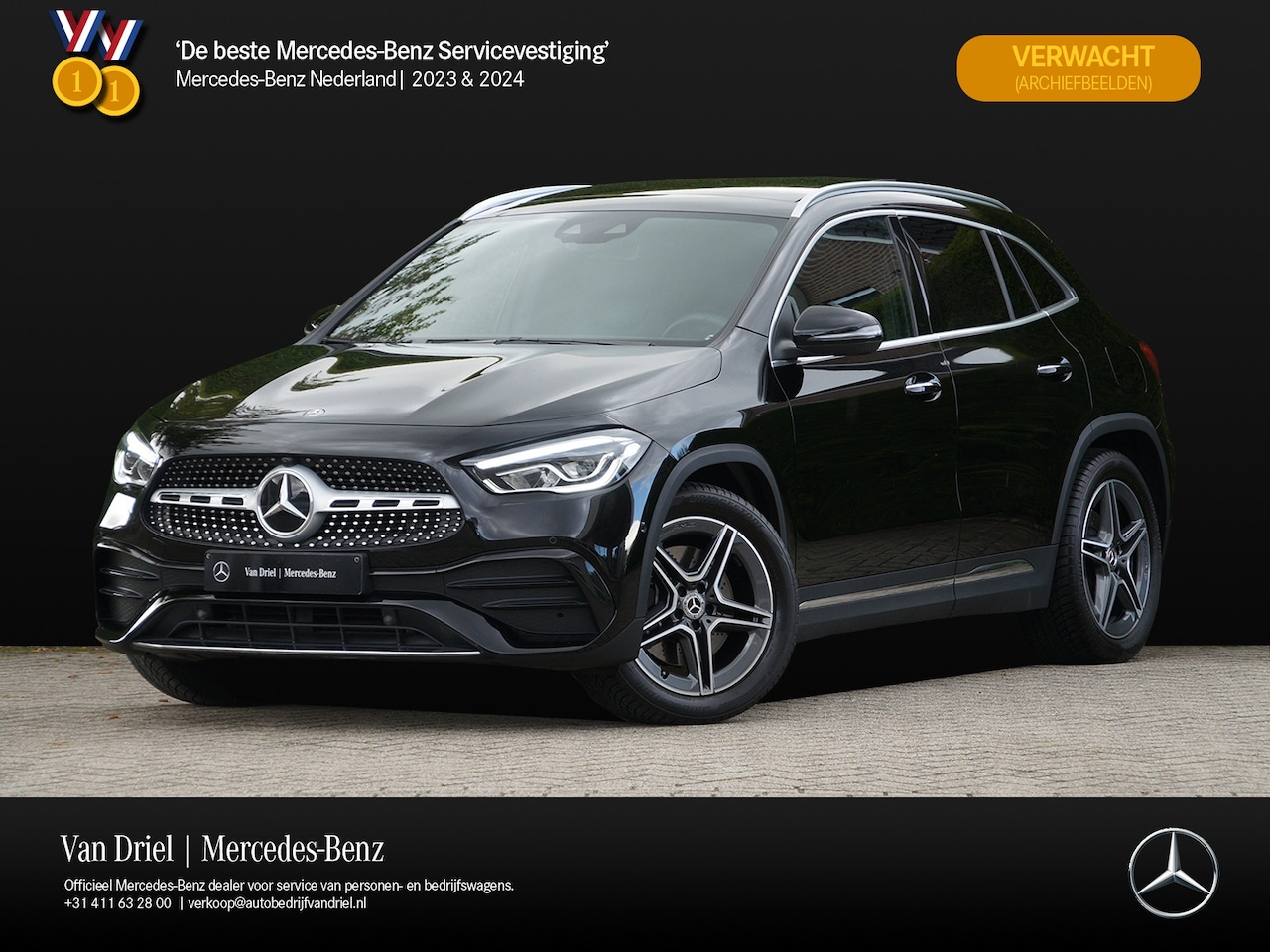 Mercedes-Benz GLA-Klasse - GLA 250 4M AMG Line | Leder Panorama Carplay Camera - AutoWereld.nl
