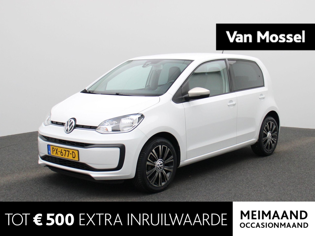 Volkswagen Up! - 1.0 BMT move up! | Airco | DAB | Licht Metalen Velgen | - AutoWereld.nl