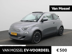 Fiat 500 C - La Prima 42 kWh | Achteruitrijcamera | Parkeersensoren |