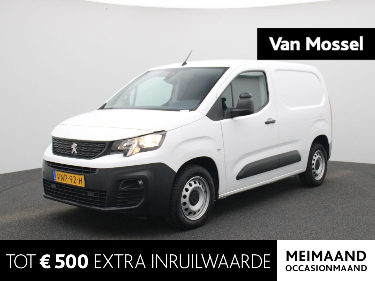 Peugeot Partner - 1.5 BlueHDI Premium | Airconditioning | Zijschuifdeur | Parkeersensoren | - AutoWereld.nl