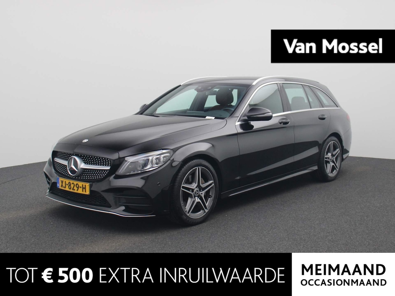 Mercedes-Benz C-klasse Estate - 180 Business Solution | Lederen Bekleding | Navigatie | Clima | Camera | LED | - AutoWereld.nl