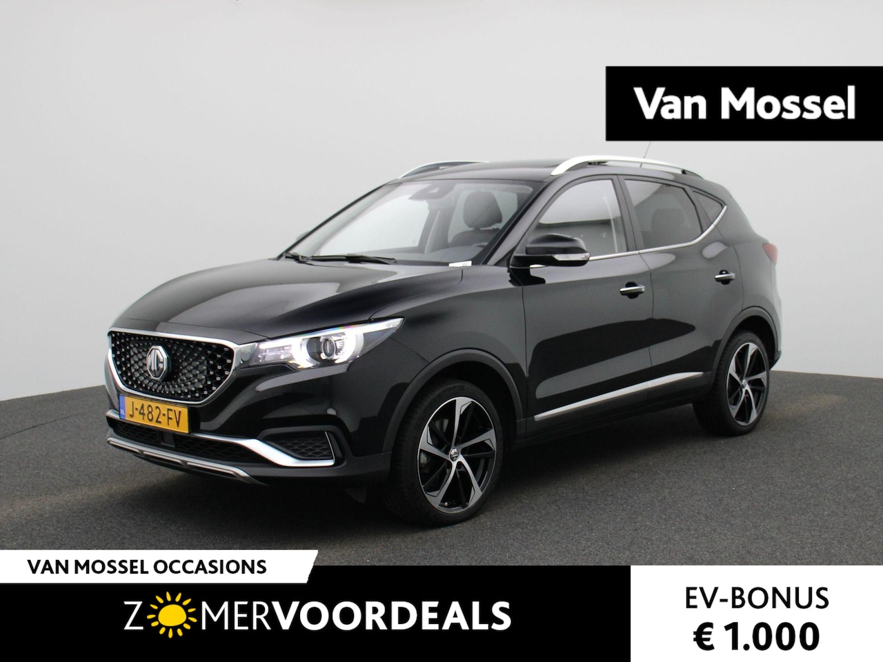 MG ZS - Luxury 45 kWh Aut.| Panoramadak | Leder | Navigatie | Camera | Schuifdak | LMV | Airco | D - AutoWereld.nl