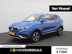 MG ZS - EV Luxury 45 kWh PANORAMADAK | LEDEREN BEKLEDING | ELEKTRISCHE STOELEN | NAVIGATIE | ADAPT