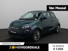 Fiat 500 - Icon 42 kWh PANORAMADAK | NAVIGATIE | VIRTUEEL COCKPIT | AUTOMAAT | PARKEERSENSOREN | BLUE