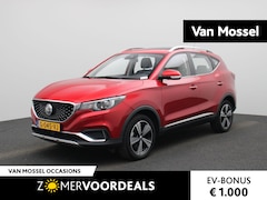 MG ZS - EV Luxury 45 kWh | LEDER | STOELVERWARMING | PANORAMADAK | ACHTERUITRIJCAMERA | NAVIGATIE