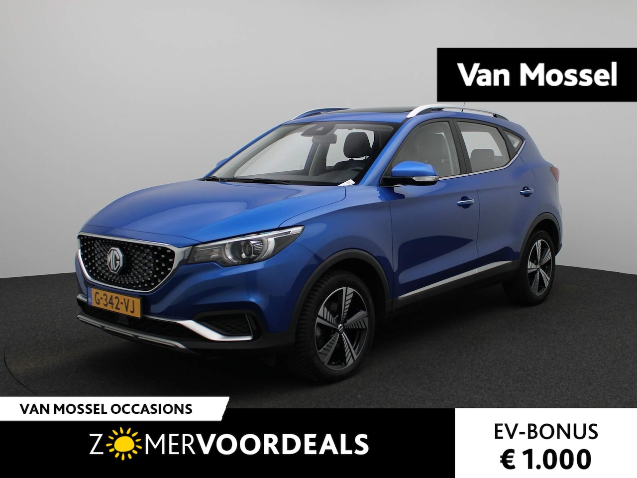 MG ZS - Luxury 45 kWh | PANORAMADAK | LEDER | CAMERA - AutoWereld.nl