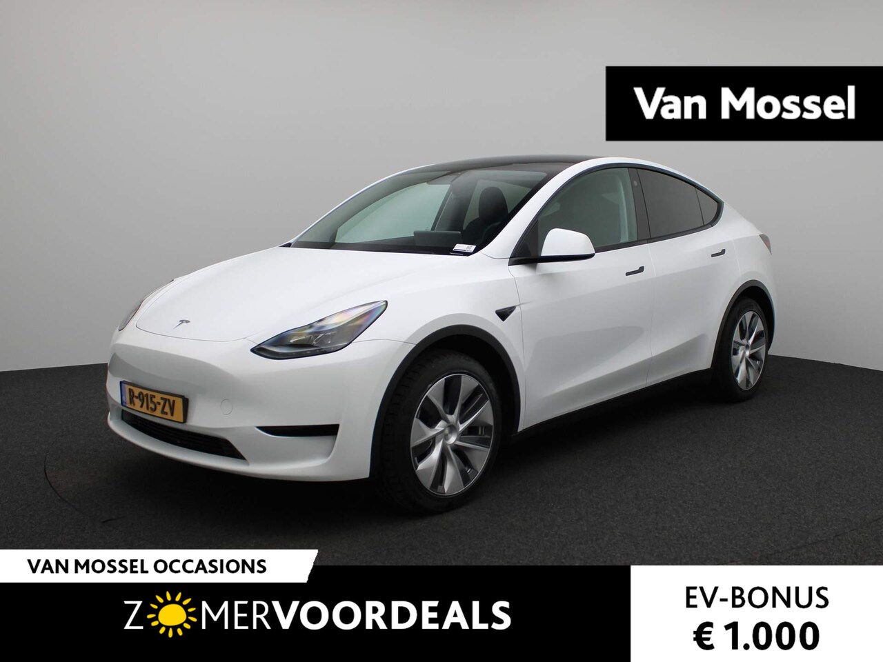 Tesla Model Y - RWD 58 kWh | Lederen Bekleding | Navigatie | Climate Control | Panoramadak | Camera | LED - AutoWereld.nl