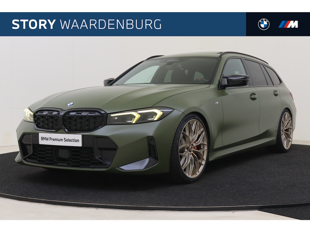 BMW 3-serie Touring - M340i xDrive High Executive Automaat / Panoramadak / Trekhaak / Sportstoelen / Adaptieve L - AutoWereld.nl