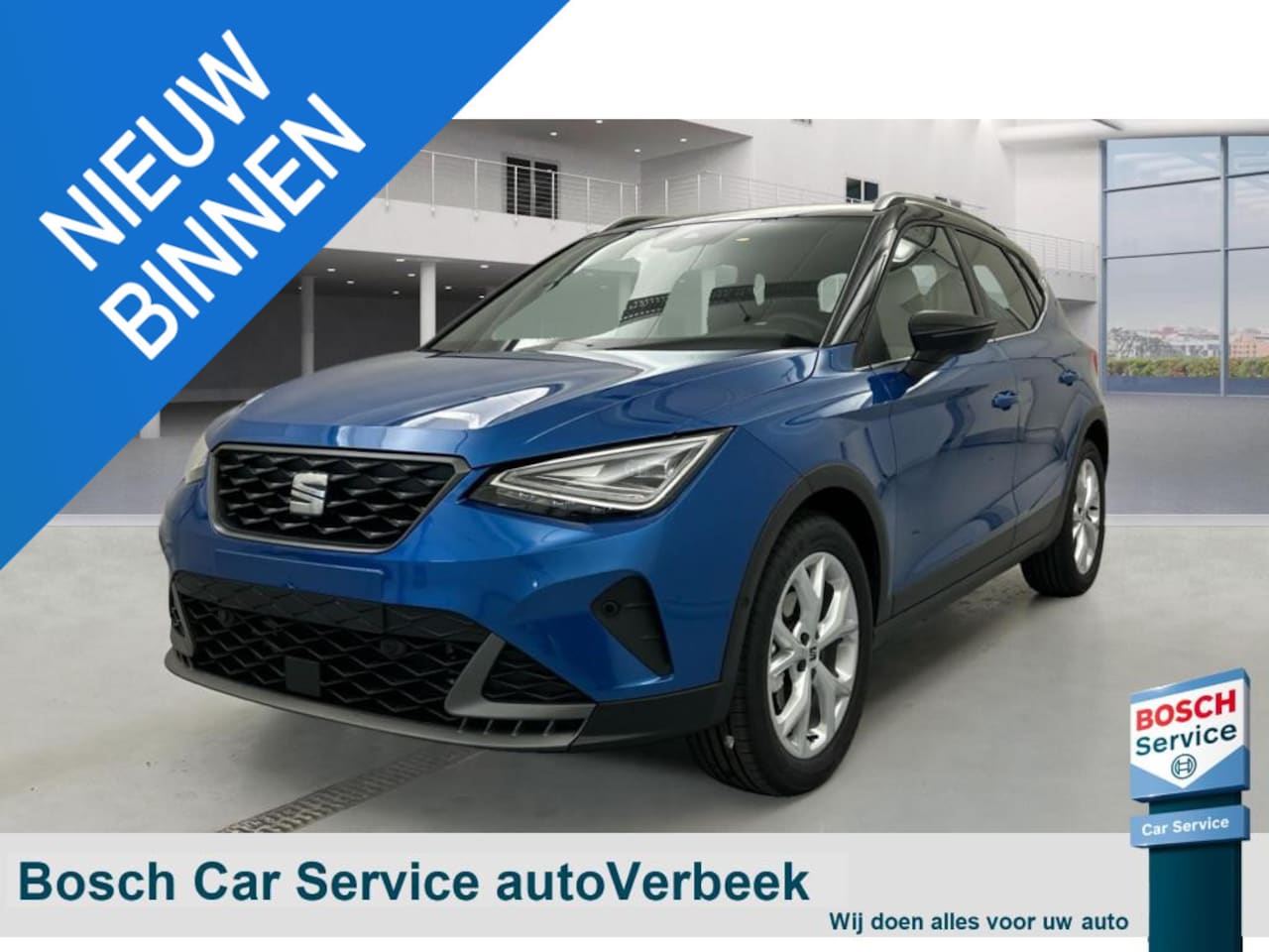 Seat Arona - 1.0 EcoTSI 116pk FR | Full LED | Keyless | ParkAssist + Camera | App-Connect | Armsteun vó - AutoWereld.nl