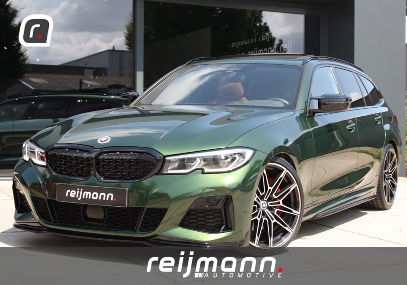 BMW 3-serie Touring - M340i xDrive M-Performance Verde Ermes Individual - AutoWereld.nl