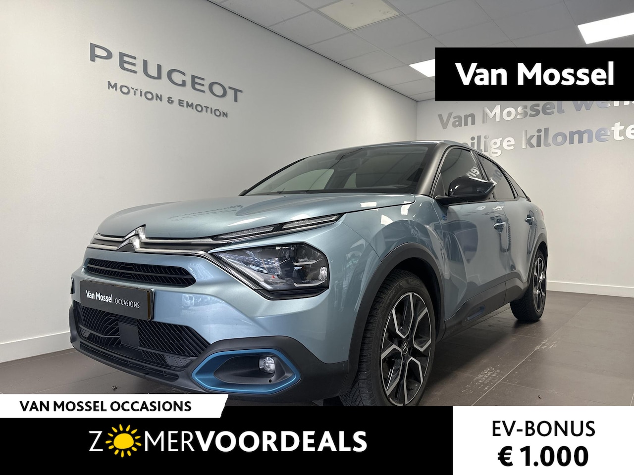 Citroën Ë-C4 - Feel Edition 50 kWh | Head-Up Display | Nav | Camera | Getinte Ramen - AutoWereld.nl
