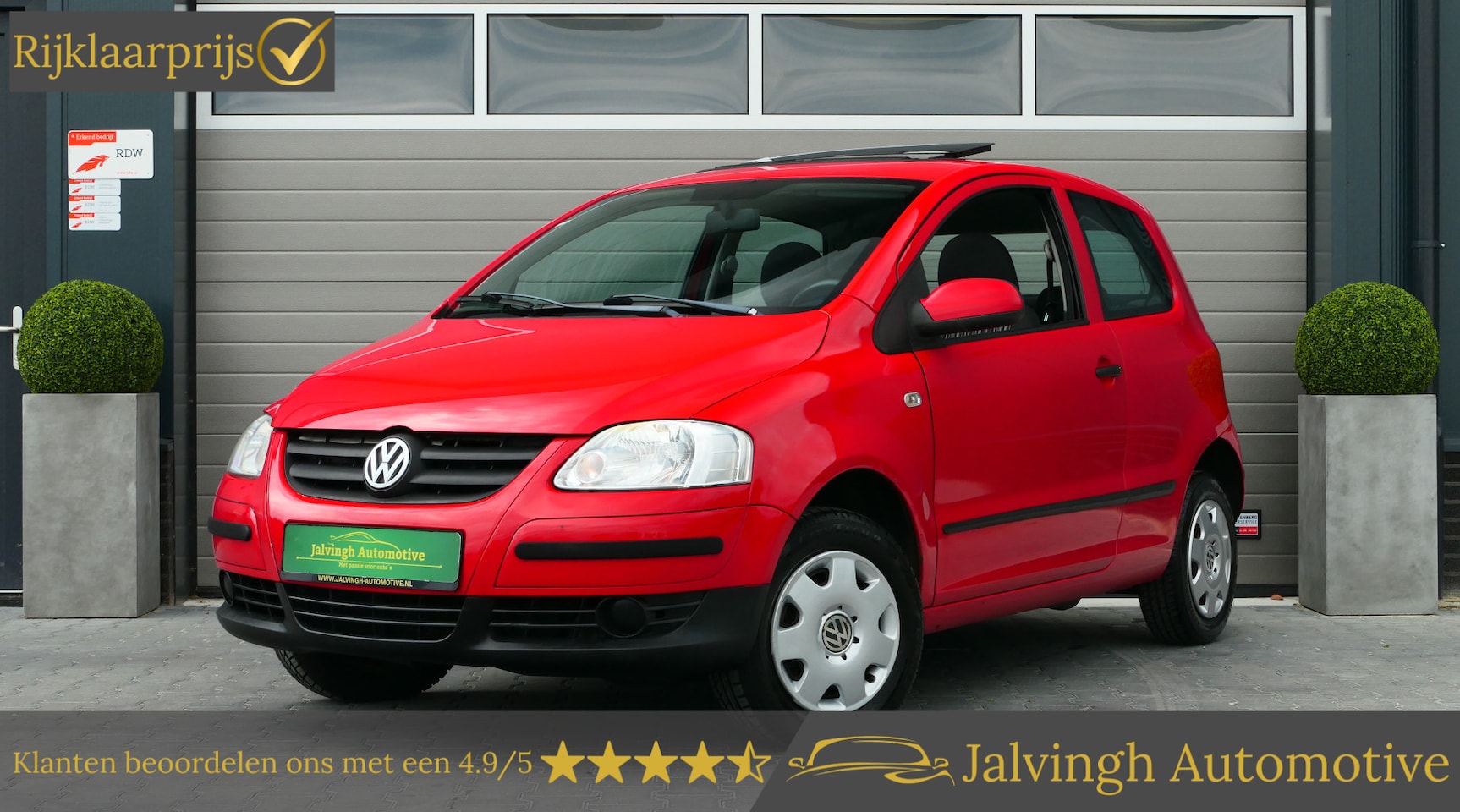 Volkswagen Fox - 1.2 Trendline Schuif-/kanteldak! - AutoWereld.nl
