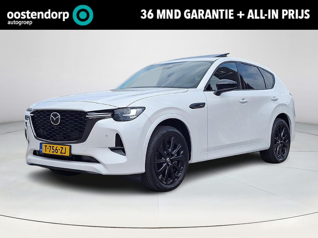Mazda CX-60 - 2.5 e-SkyActiv PHEV Homura | Apple Carplay/Android Auto | Panoramisch schuif/kantel dak | - AutoWereld.nl