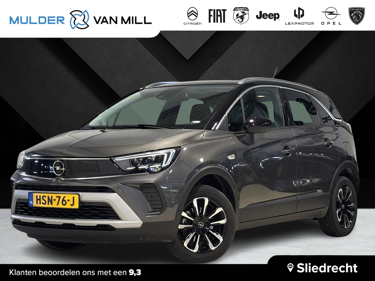 Opel Crossland - Elegance 1.2 Turbo 110pk | PANODAK | 180° CAMERA | NAVI PRO | DODEHOEKBEW. | ISOFIX | PARK - AutoWereld.nl