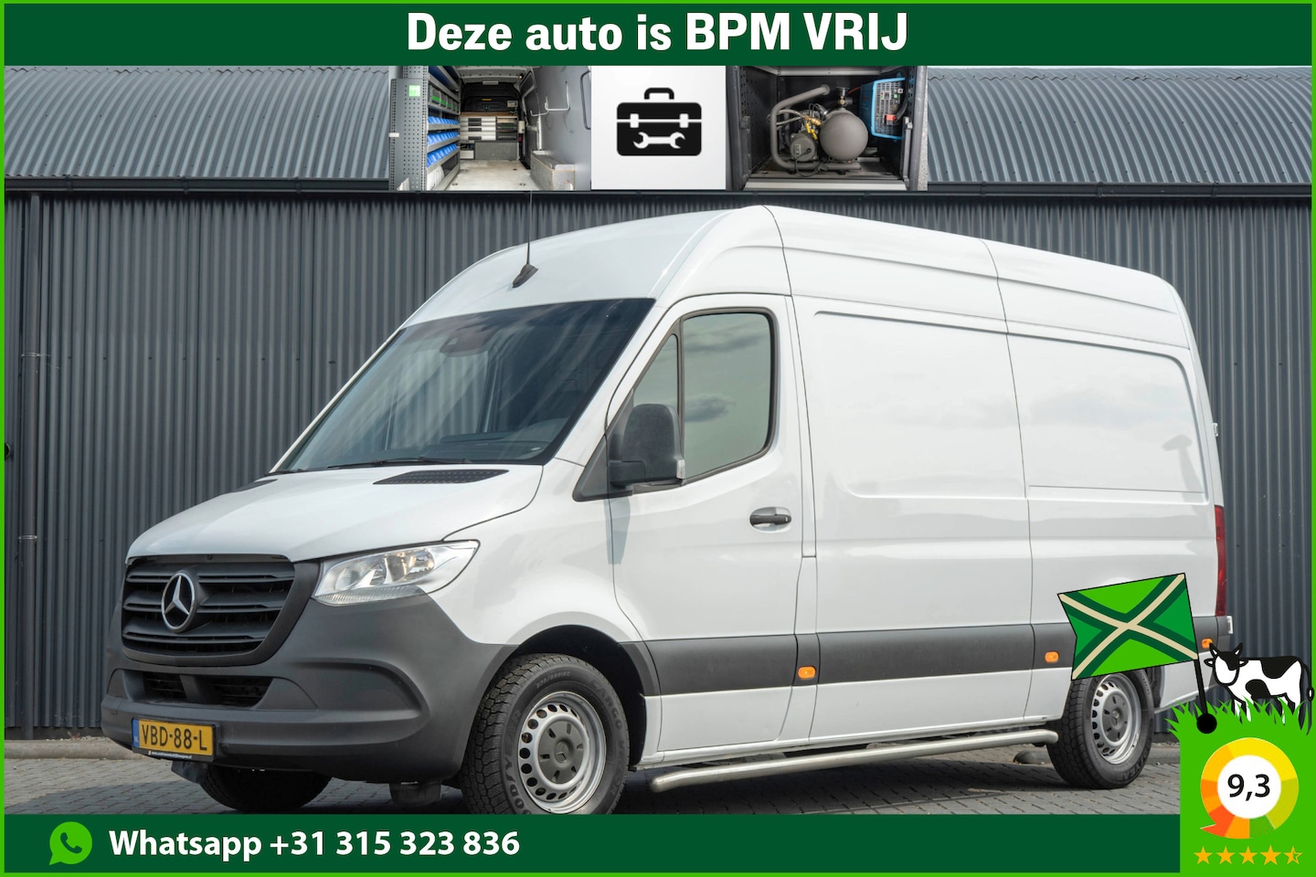 Mercedes-Benz Sprinter - 311 CDI L2H2 | Mbux | CarPlay | Climate | Camera | Inrichting | Omvormer | Oprijplaat | Eu - AutoWereld.nl