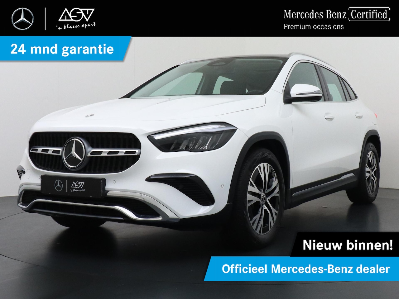 Mercedes-Benz GLA-Klasse - 200 Business Line wegklapbare trekhaak, panoramadak, Stuurwielverwarming - AutoWereld.nl