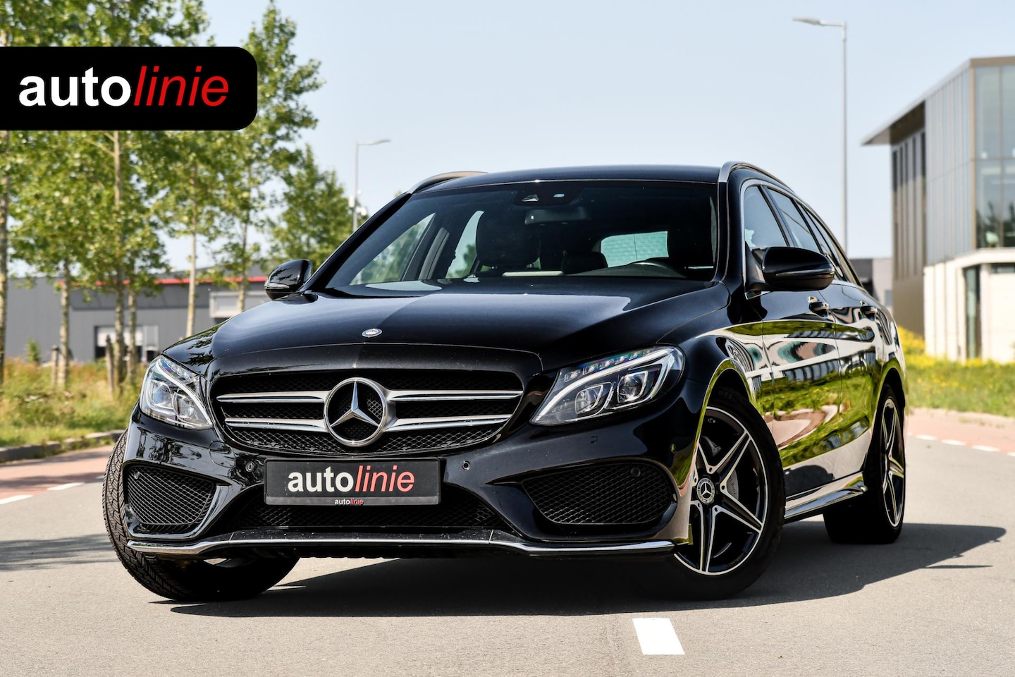 Mercedes-Benz C-klasse Estate - 180 AMG. Leder, Sfeer, Intelligent light, Stoelvw! - AutoWereld.nl