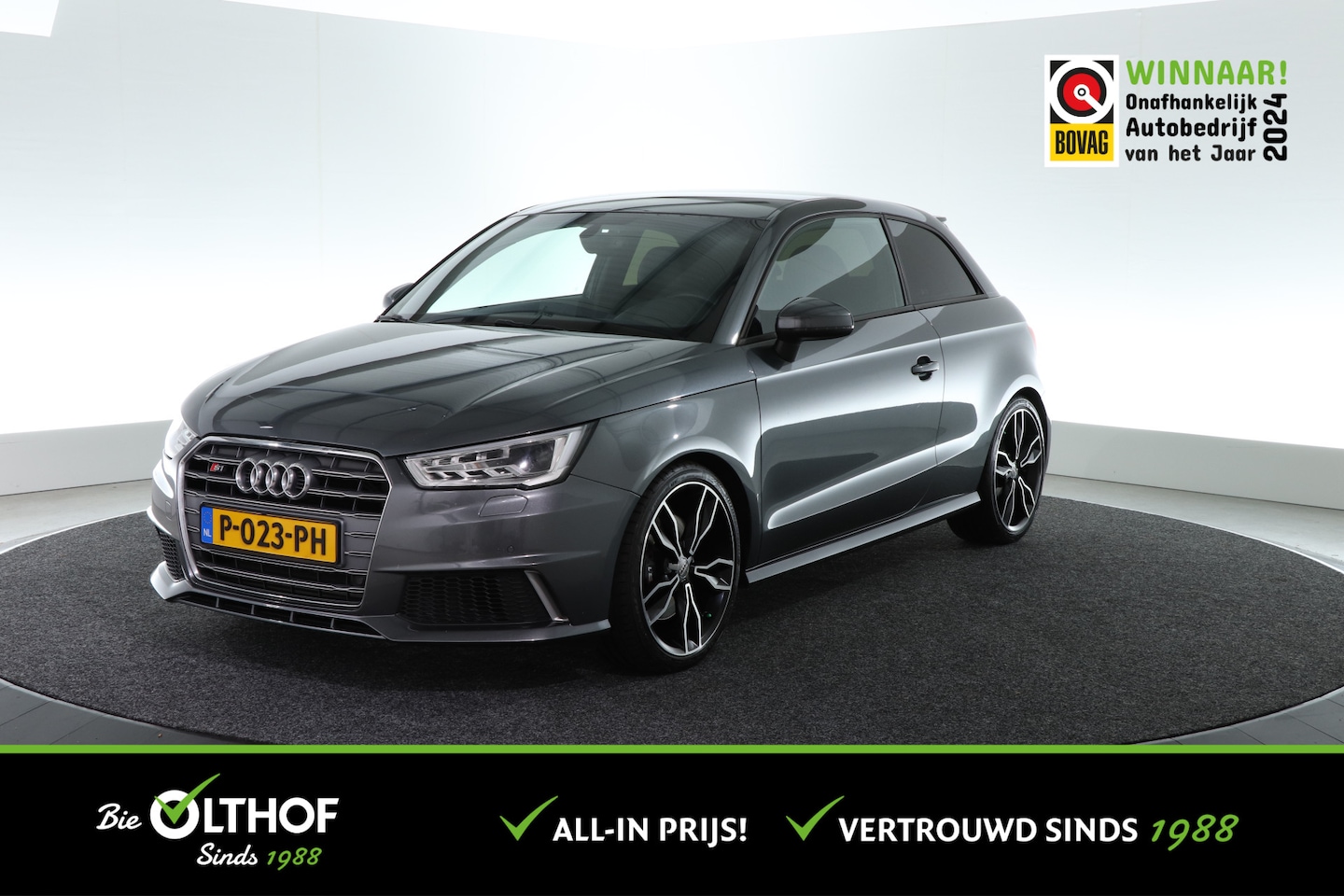 Audi A1 - 2.0 TFSI S1 Quattro S-Line | 332 PK | STOELVERW. | - AutoWereld.nl