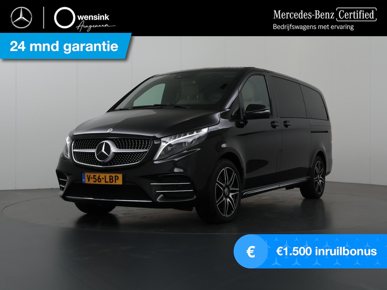 Mercedes-Benz V-klasse - 300d 4-MATIC AVANTGARDE EDITON DC L2 | 360 CAMERA | PANORAMADAK | AMG | MBUX NAVIGATIE | S - AutoWereld.nl