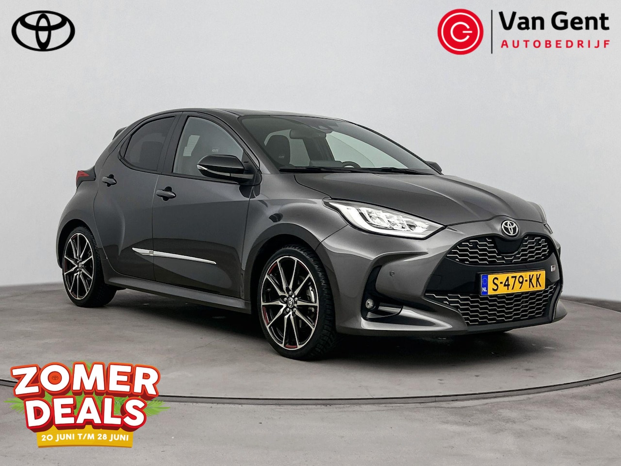 Toyota Yaris - 1.5 Hybrid GR Sport | Stoelverwarming | Dodehoek | Navigatie | Leder/Suede | 18 inch - AutoWereld.nl