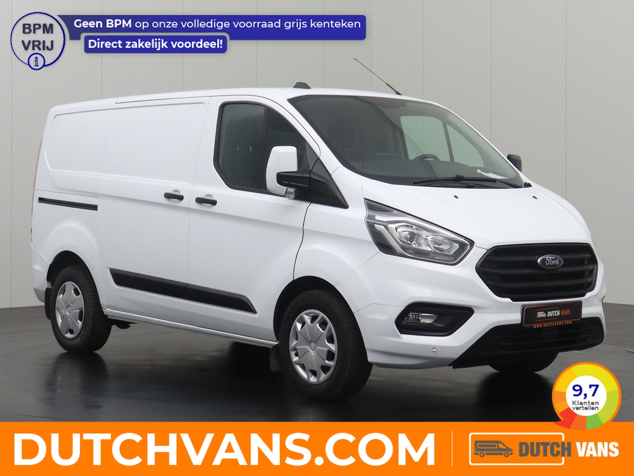 Ford Transit Custom - 2.0TDCi 170PK Automaat Business | Multimedia Touchscreen | Camera | Airco | Cruise | 3-Per - AutoWereld.nl